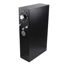 Level Sender Top-Feed/ Slim Aluminum Black Fuel Cell Gas Tank