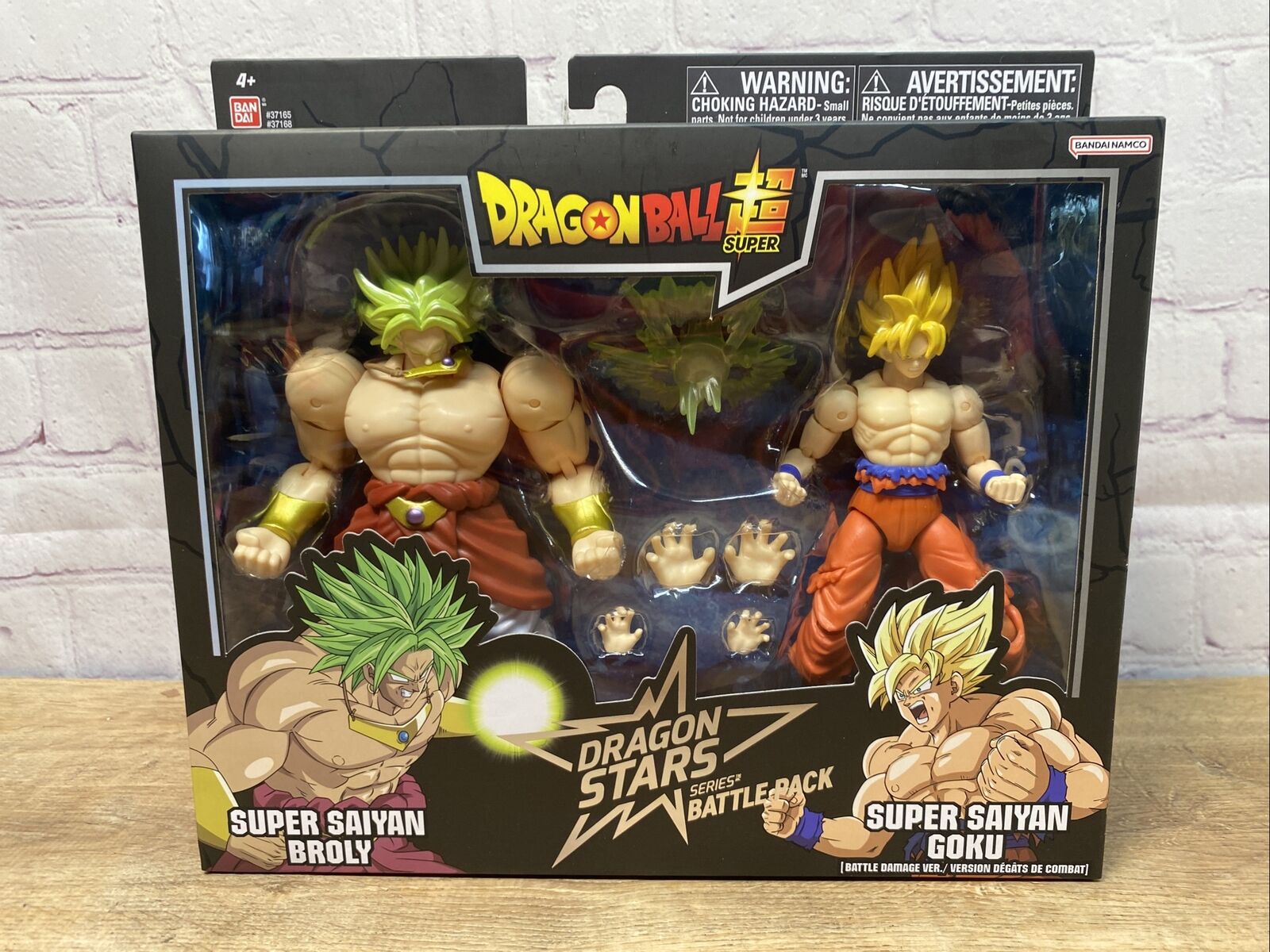 Dragon Ball Super Dragon Stars Super Saiyan Goku Battle Damage Ver. vs. Super  Saiyan Broly Dragon Ball Z Battle 2-Pack