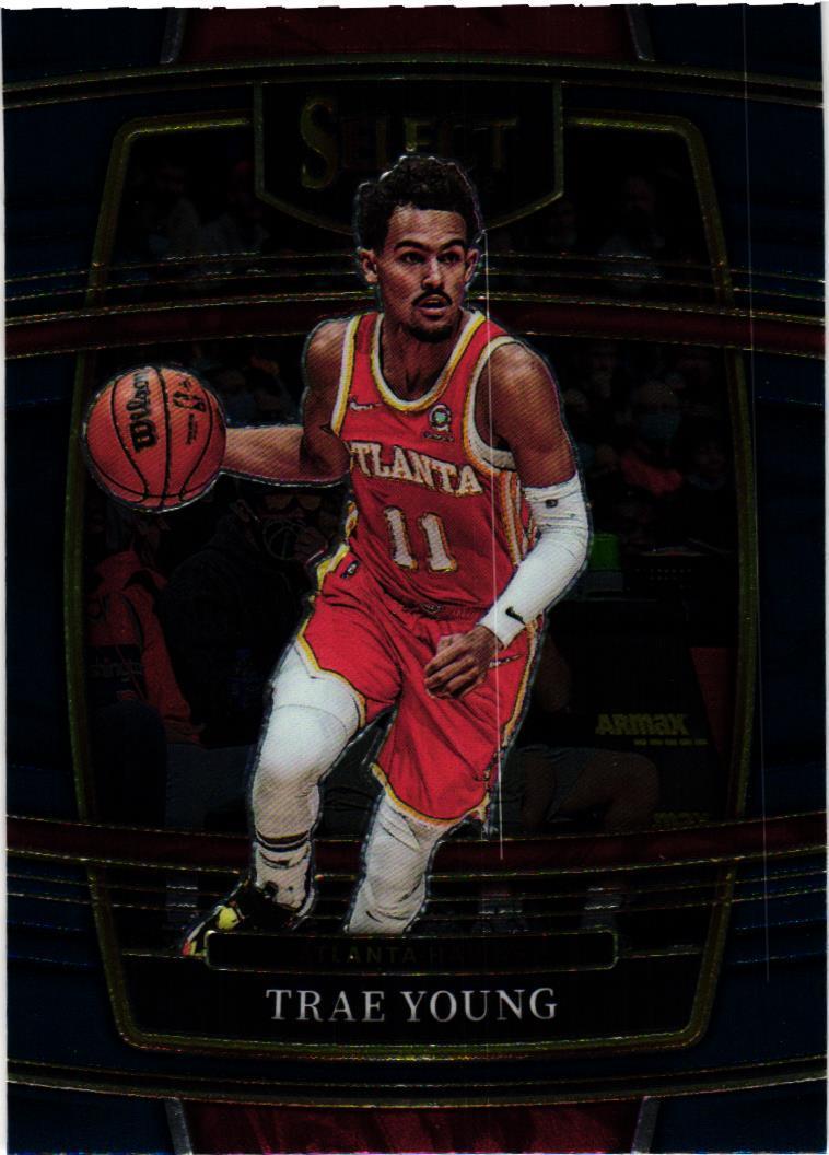 2021-22 Panini Select #26 Trae Young Blue (Retail Base)