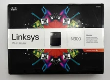 Linksys E1200 300 Mbps 4-Port 10/100 Wireless N Router (USED & Working)