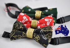 Boys Teenage Cotton Xmas Christmas TODDLER Bow Tie Bowtie Party 7-14 Years old