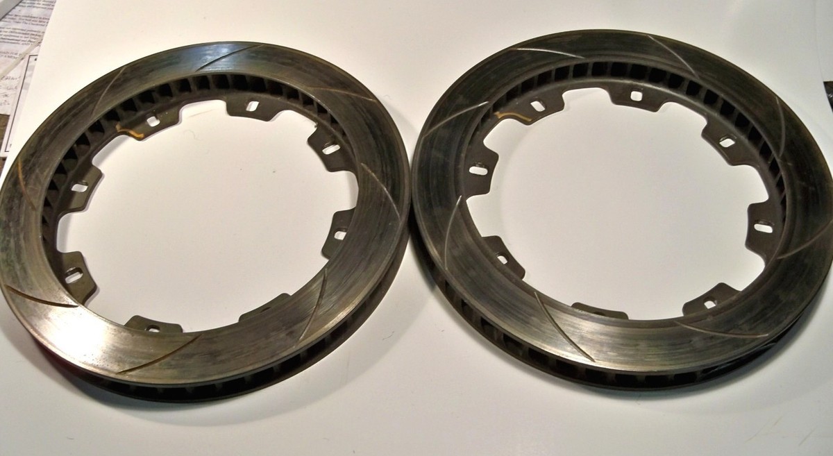 AP speedway front brake rotors CP3948 126 & 127 1 1/4