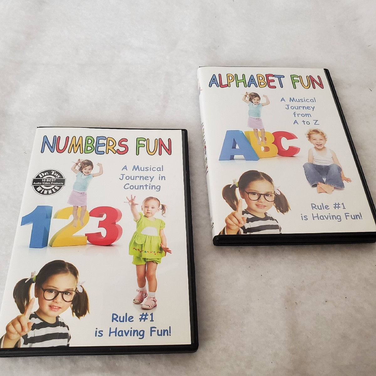 Alphabet & Numbers Fun - 2 DVD Box Set | eBay