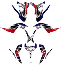 Fits Yamaha Raptor 700R Graphics Kit 2013 TO 2024 decal KIT stickers