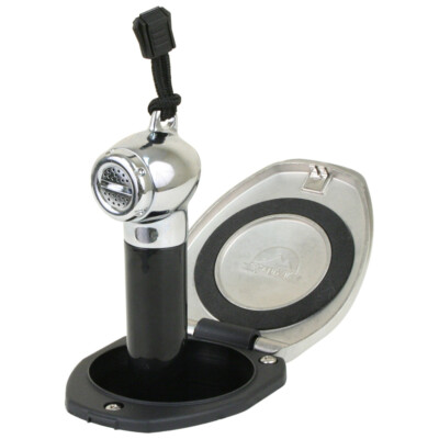 Scandvik Black & SS Recessed Transom Shower Handle/Hose -