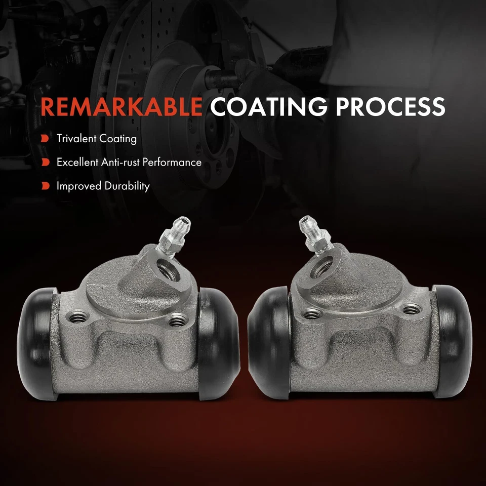 2x Cilindros de rueda de freno de tambor delantero/trasero para camioneta Chevy C10 GMC G25/G2500 Foto 3 de 4