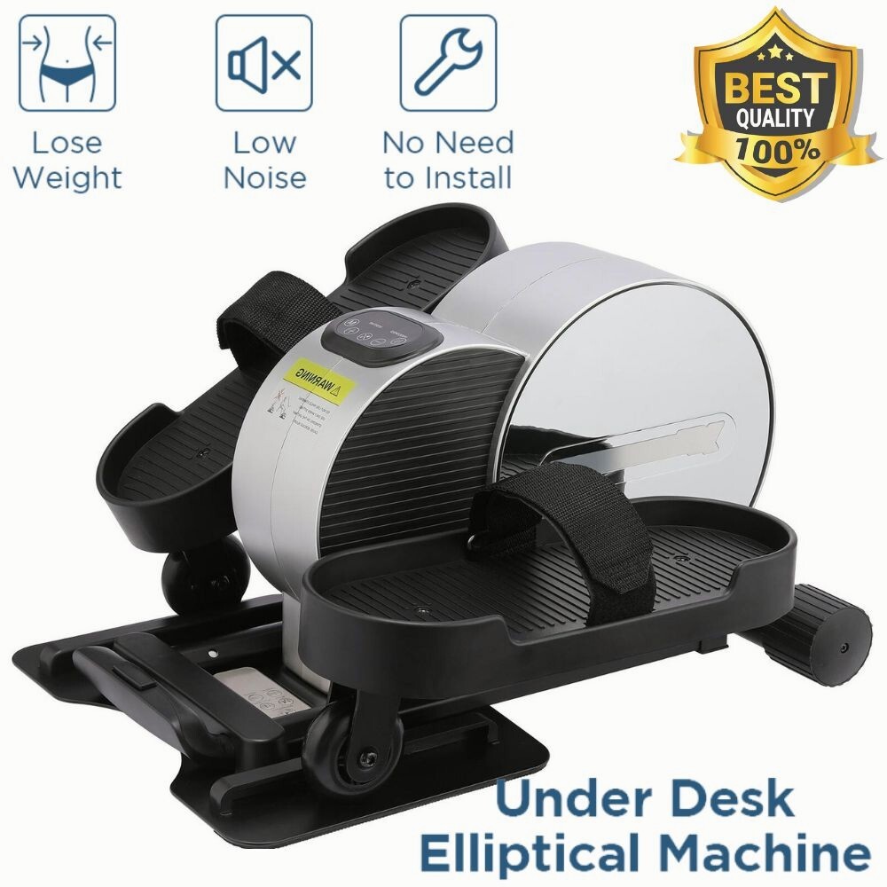 Seated Under Desk Elliptical Portable Exerciser Exercise Rehab
