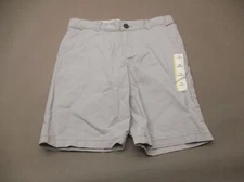 NWT Cat&Jack Size 14 Teens Unisex Cotton Blend Zip Fly Pockets Chino Shorts 006