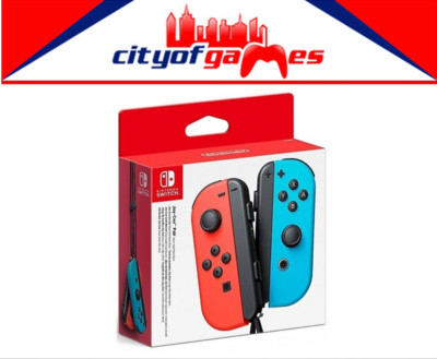 Joy-Con Controller Neon Red Blue Nintendo Switch New 45496430566|