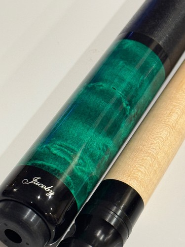 JACOBY 1124 GREEN STAIN BIRDSEYE MAPLE 13.0 MM RADIAL SHAFT SHIPS FREE FREE CASE - Picture 7 of 11
