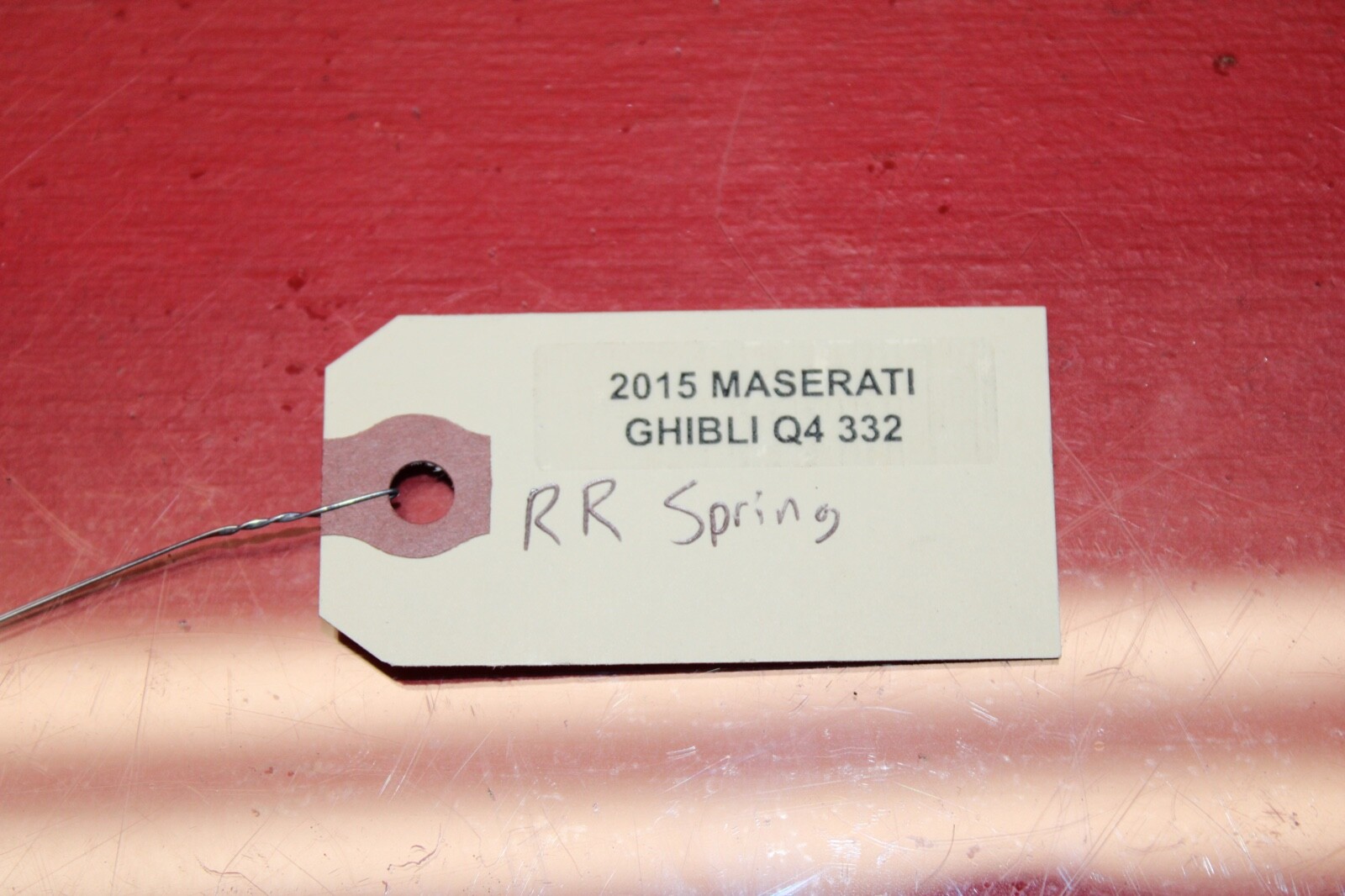 2014-2019 MASERATI GHIBLI M157 Q4 OEM RIGHT REAR SIDE SUSPENSION COIL SPRING