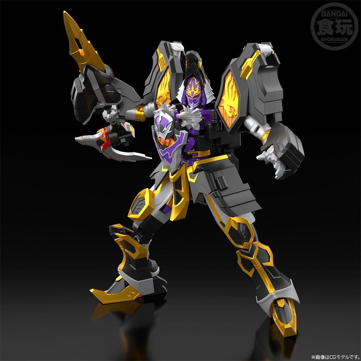 Bandai SMP MAJIN GATTAI WOL KAISER figure SHOKUGAN MODELING