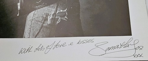 SAMANTHA FOX Touch Me UK LP 1986 *** SIGNED WITH SIGNED POSTER! *** Jive HIP 39 - Picture 5 of 10
