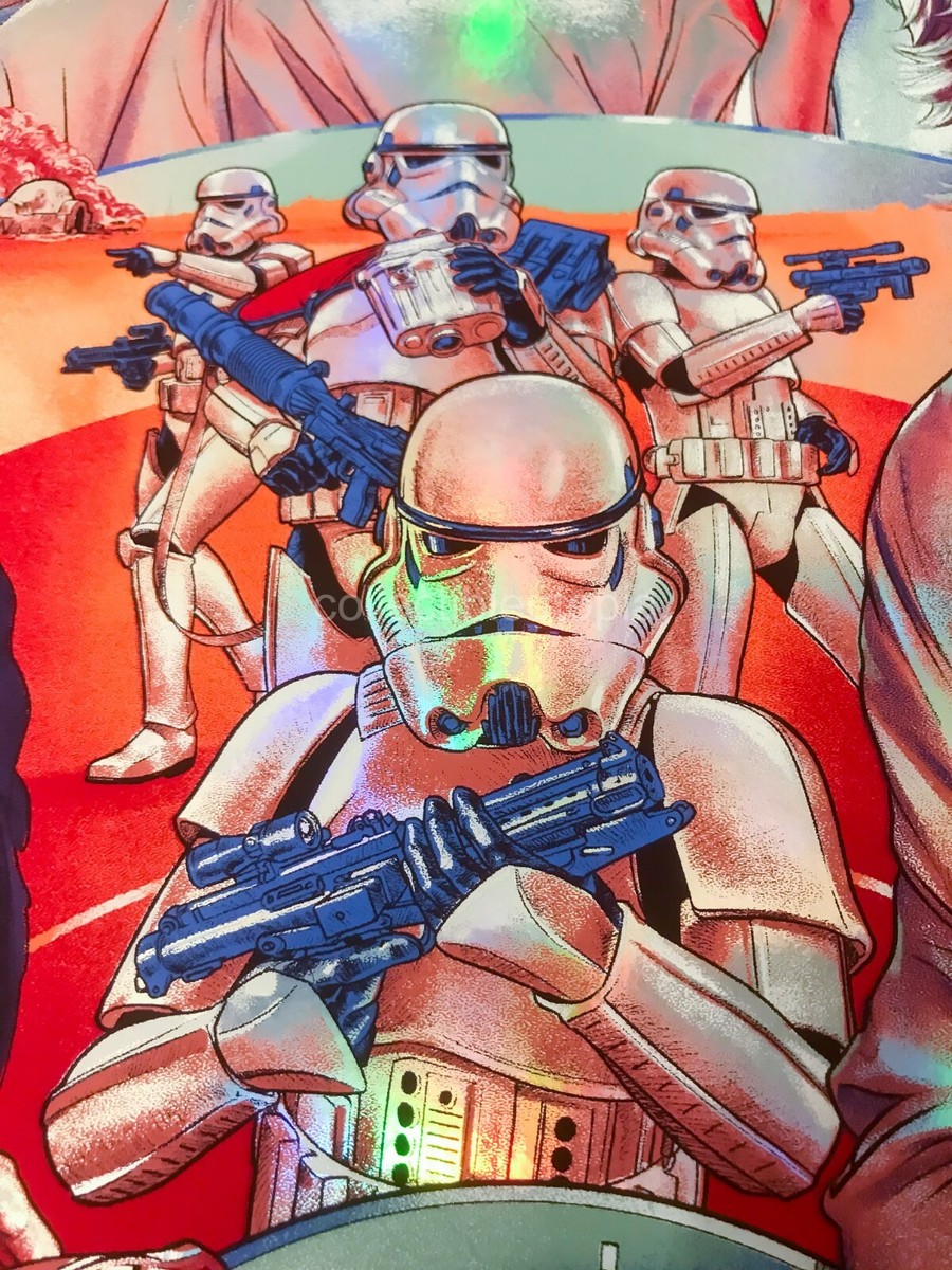 Martin Ansin Star Wars A New Hope Limited Foil Variant Movie