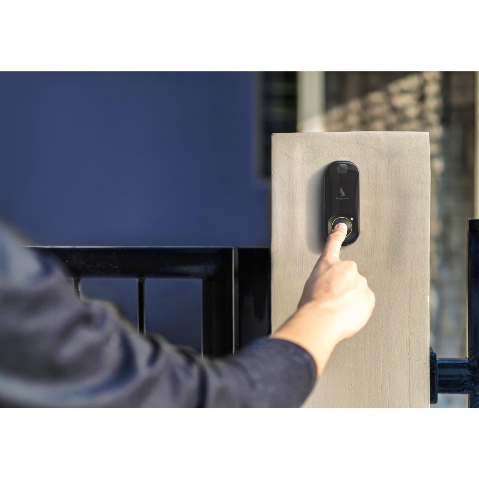 Smart Video Doorbell Security Camera Wireless Motion Detection Sensor + Chime — image 7