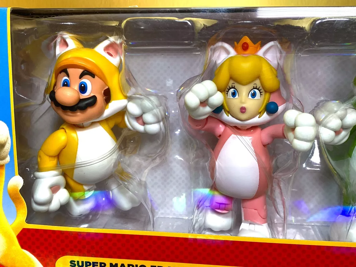 Super Mario Play Set - 3-Pack - CAT Mario/Luigi/Peach