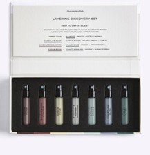 NEW Abercrombie  Fitch 7 pcs ELLWOOD, Amber Cove, Parfum Sampler Set