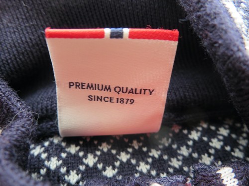€450 Dale of Norway Women's Merino Wool Zip Cardigan Size L New - Picture 9 of 12