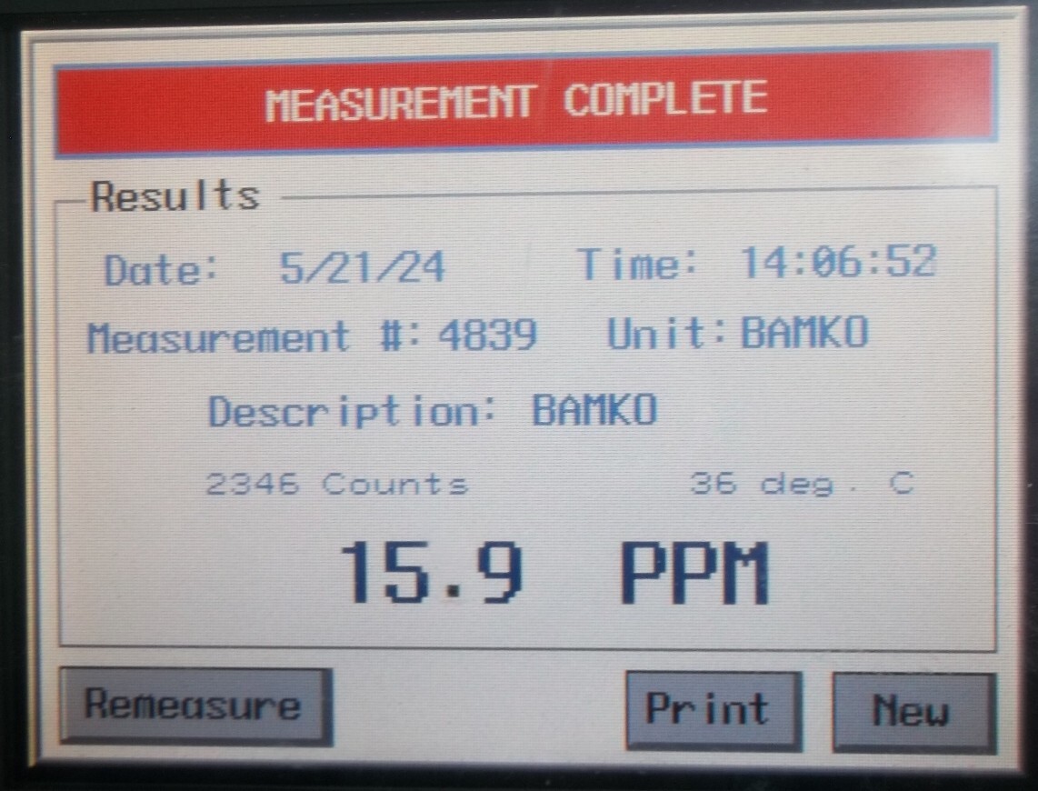XOS SINDIE 7039 SULFUR ANALYZER STANDARD TEST METHOD FOR SULFUR IN