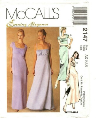 empire waist formal dress pattern Folkwear 215 Empire Dress – The Fold Line main image 1