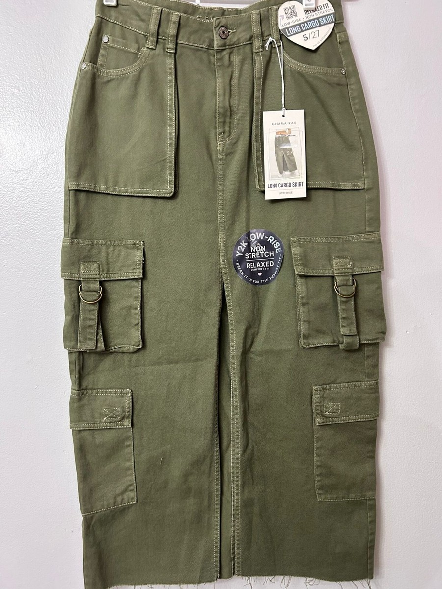 Gemma Denim Cargo Skirt Gemma Denim Cargo Skirt