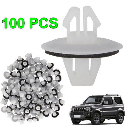 100pcs Auto Montage Clips Zierleisten für Suzuki / Toyota OE # 77553-65D10