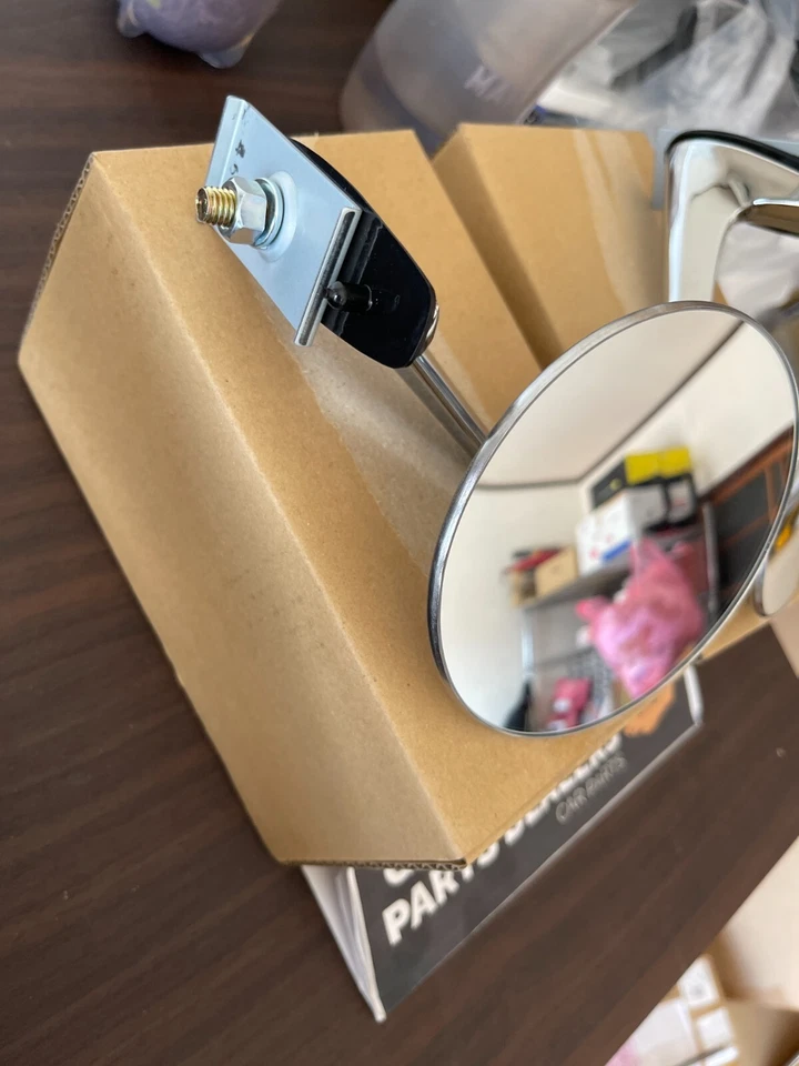 Genuine Nissan Right Left Side Fender Mirrors Datsun 510 1000 1200 Sunny B110 Foto 4 de 4