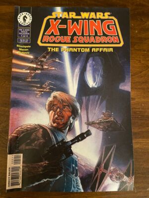 STAR WARS X-WING ROGUE SQUADRON #1 (Dark Horse, 1996) VG Phantom Affair