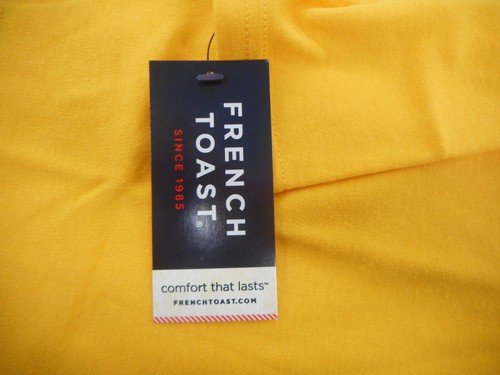 Girls French Toast $20 Gold Long Sleeve Uniform/Casual Shirt Sizes 4 - 7&10H-18H - Picture 3 of 4