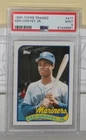 1989 Topps Traded Card #41T KEN GRIFFEY JR. ROOKIE RC Graded PSA 9 MINT