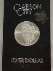 1884 CC US Morgan Silver Dollar Unc GSA Case Edge Toning