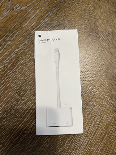 Genuine Apple Lightning to Digital AV Adapter HDMI & Lightning - 第 1/6 張圖片