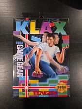 Klax (Sega Game Gear, 1991) CIB Complete in Box
