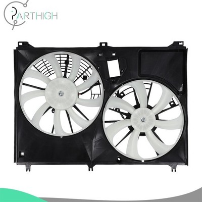 Radiator Condenser Cooling Fan Assembly Electric For 2014-2019 Toyota Highlander
