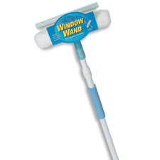 Ettore Window Wand Rubber Window Squeegee
