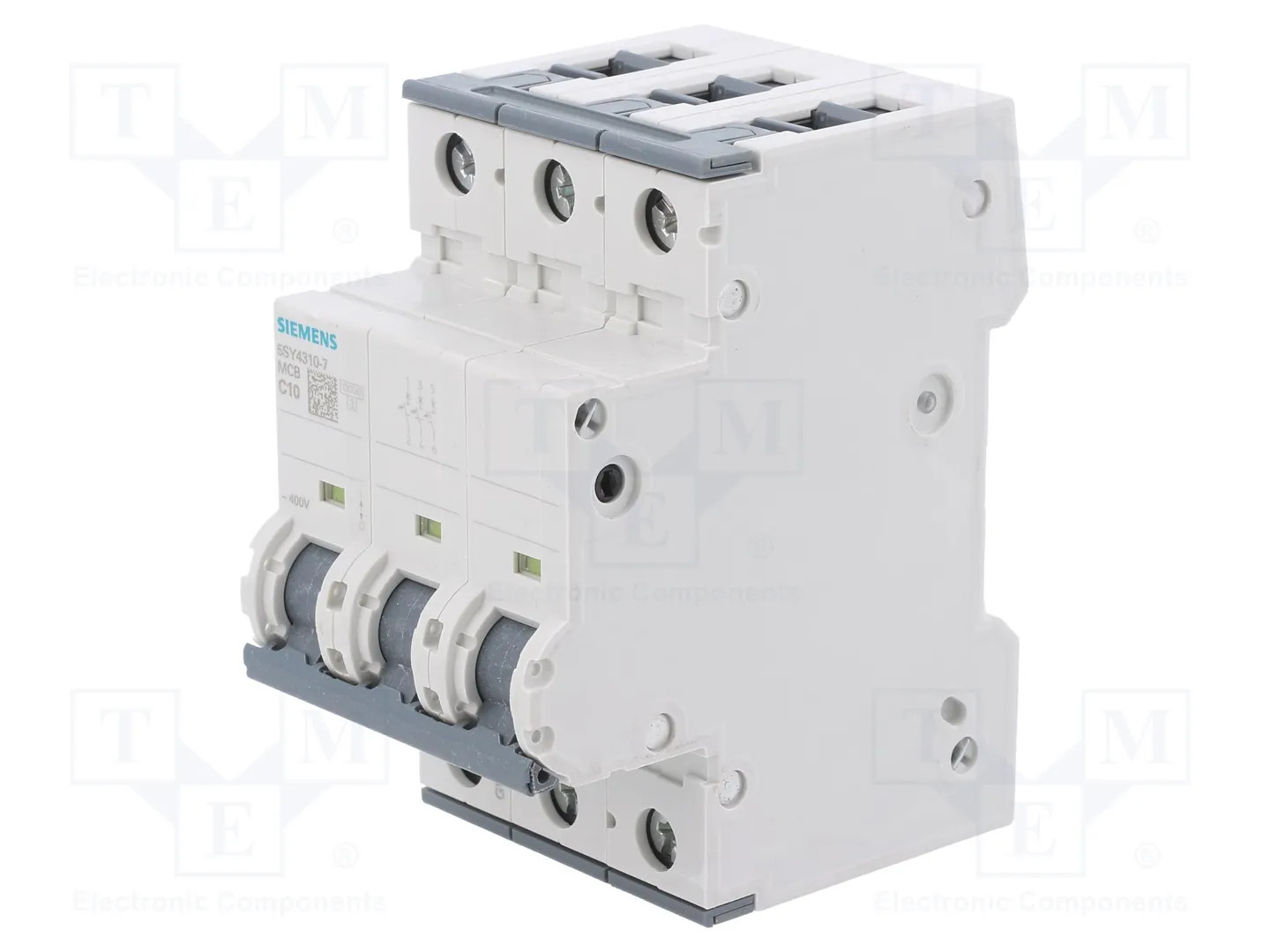 Siemens Chiara 5Sy43107 5Sy4310-7 Interruttore Magnetotermico 10 A 230 V, 400 V - Immagine 4