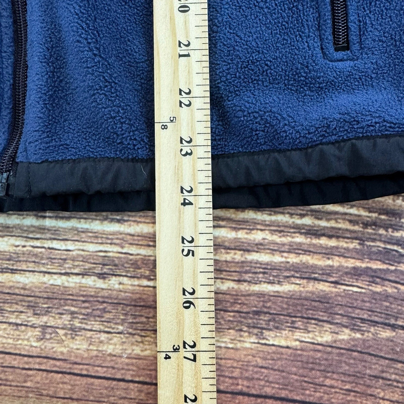 VETEMENTS Charles River Apparel Giacca Pullover Ragazzo Ragazzo Nero Blu Full Zip Taglia Large