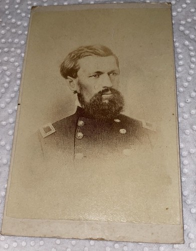 1-Civil War Era CDV Military Photo-Major General Howard in Uniform