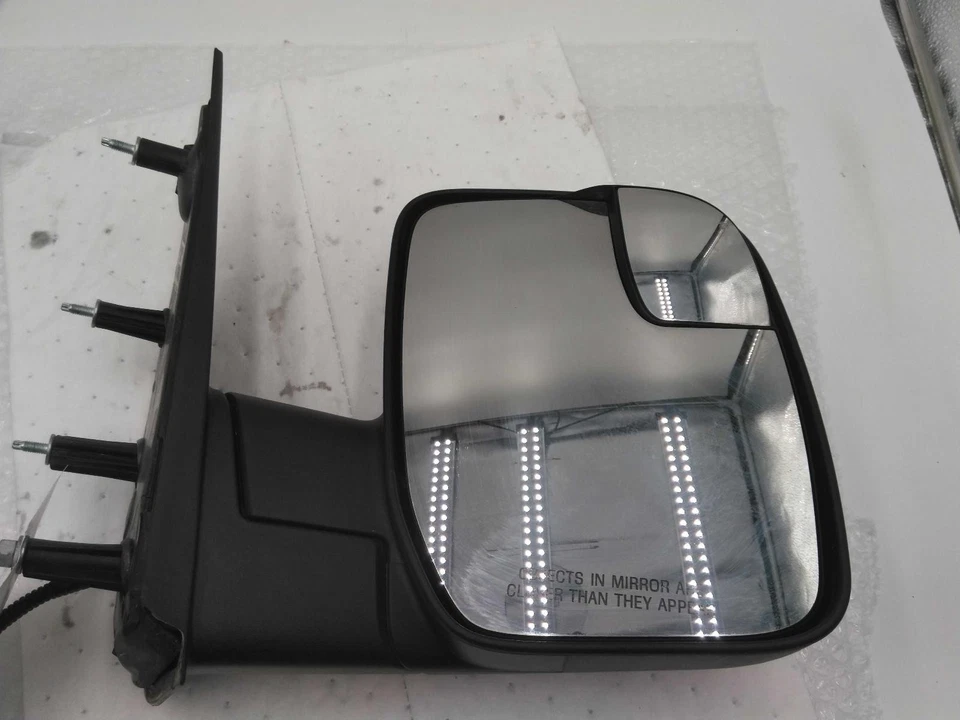 2013 Ford E250 Van Right Door Mirror White OEM Used, Scratched, 157K Miles Foto 3 de 4