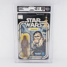 1978 Kenner Star Wars Chewbacca 12 Back-B AFA Graded NM 80  C75  B85  F90