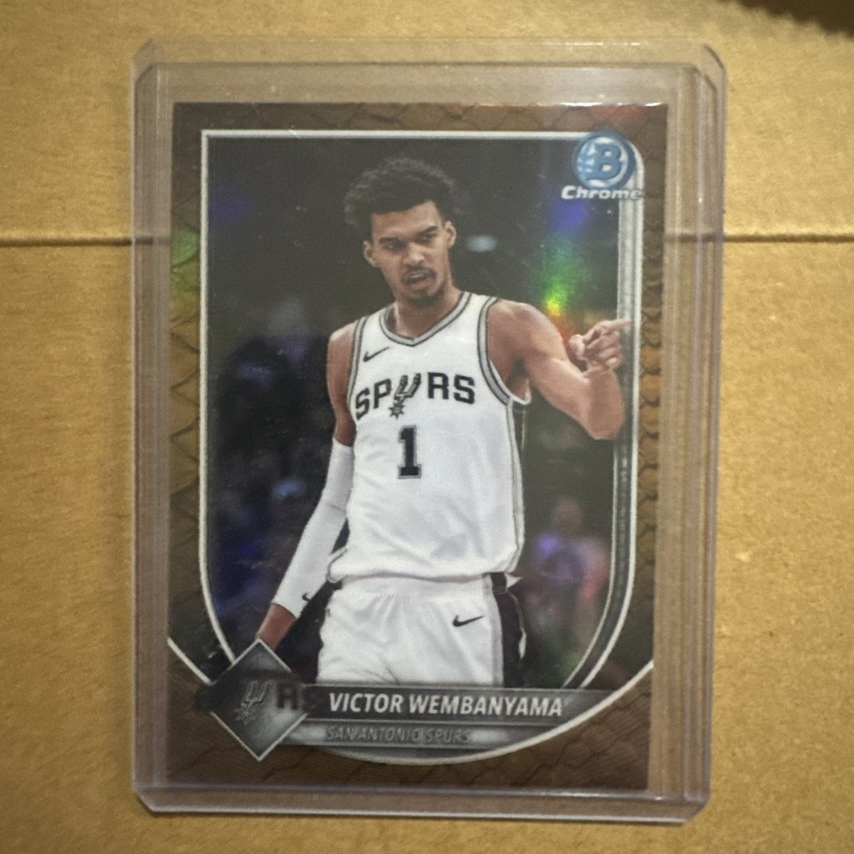 2025-26 Bowman Basketball BCV-143 Victor Wembanyama Chrome 