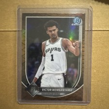 2025-26 Bowman Basketball BCV-143 Victor Wembanyama Chrome Reptilian Refractor