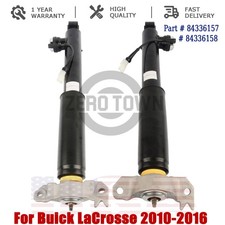 Pair Rear Shock Absorber Struts w/Electric Fit Buick LaCrosse 2010-2016