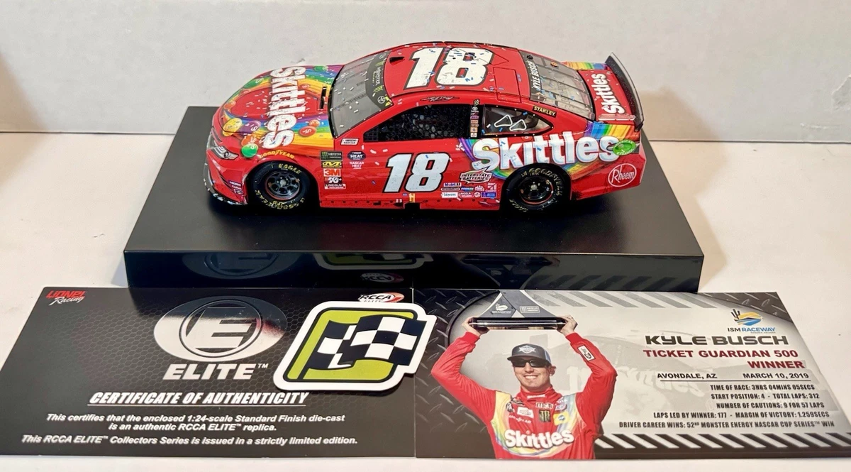 Kyle Busch Red 1:24 Diecast Racing Cars for sale | eBay