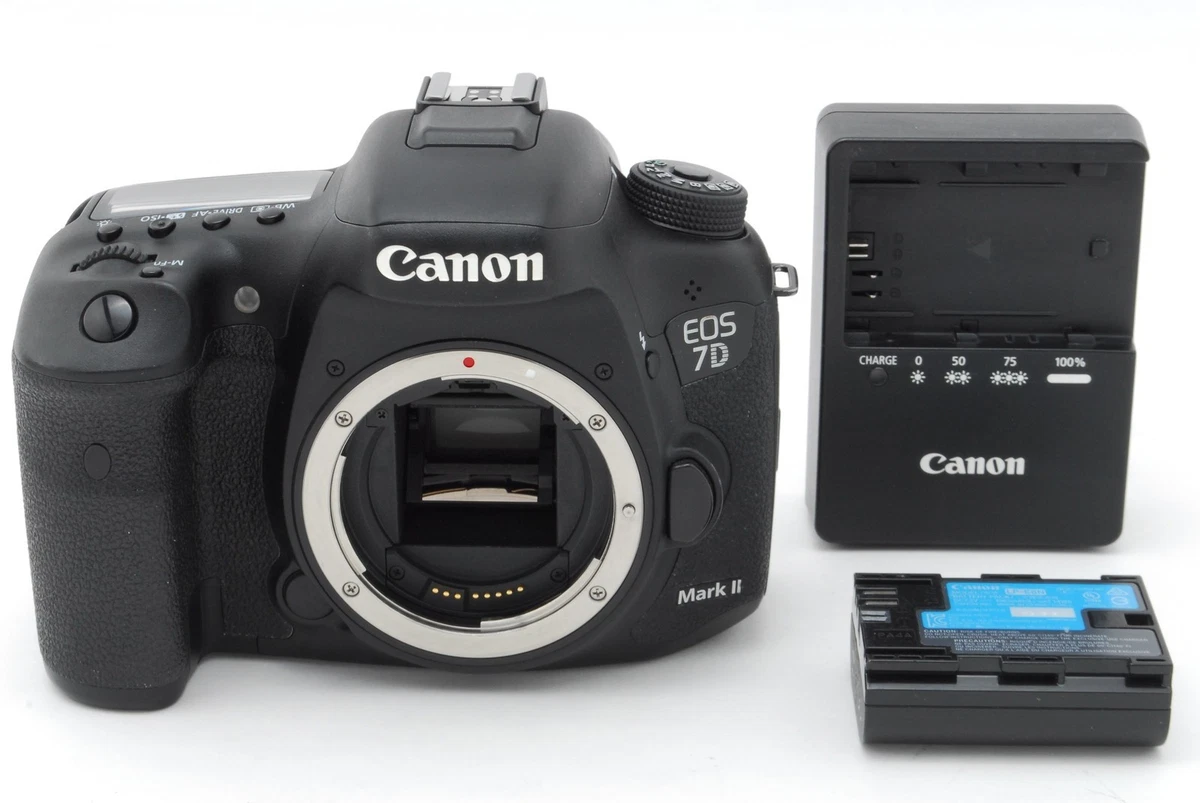 Preços baixos em Canon EOS 7D Mark II 3-9.9x Câmeras Digitais | eBay