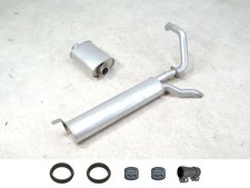 Mitteltopf Endtopf NEU für Mercedes Benz G-KLASSE W463 Auspuff SET Anbauteile 
