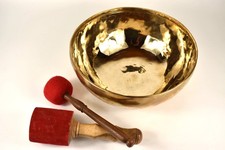 Singing Bowl - Cymbal Bowl - Polished - 2080 Size 29 cm - Polished - Sound Massage M