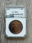 Stunning 1881-P Morgan Silver Dollar – PCI MS65+ Toned Numismatic Collectible