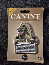 Canine Collectibles vintage 1998 Afghan Hound magnet K9
