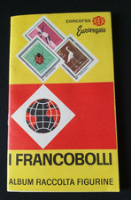 *I FRANCOBOLLI* ALBUM FERRERO, ORIGINALE DEL 1963 CON 62 FIGURINE